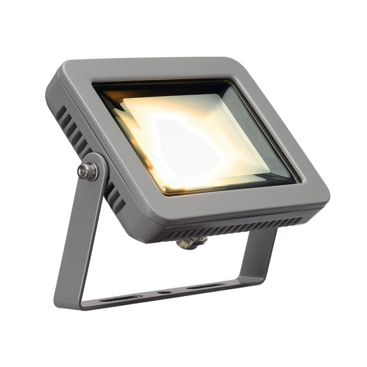 SLV SPOODI Strahler, eckig, silbergrau, LED