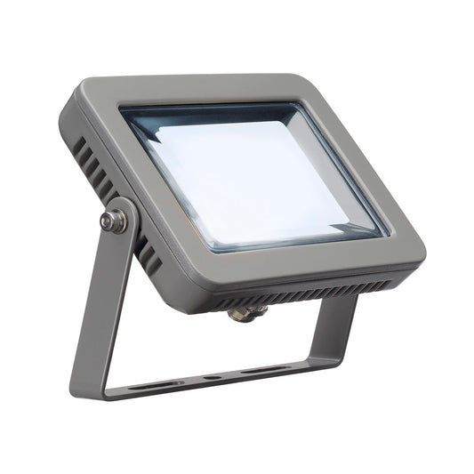 SLV SPOODI Strahler, eckig, 10W, silbergrau, 4000K LED
