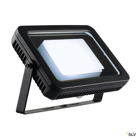 SLV SPOODI Strahler, eckig, 30W, schwarz, 4000K LED