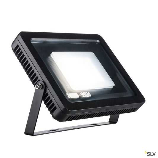 SLV SPOODI Strahler, eckig, 60W, schwarz, 4000K LED