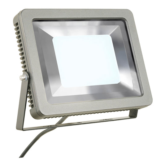 SLV SPOODI Strahler, eckig, 60W, silbergrau, 4000K LED