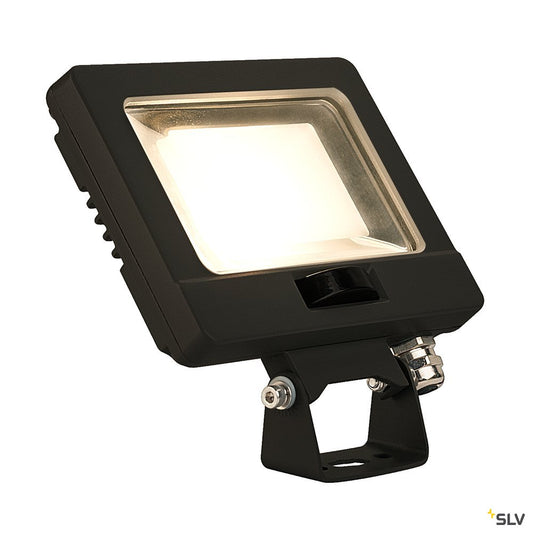 SLV SPOODI SENSOR, LED Outdoor Wandaufbauleuchte, 11W, schwarz, 3000K
