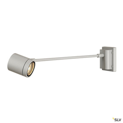 SLV NEW MYRA DISPLAY STRAIGHT, silbergrau, GU10, max. 50W, IP55