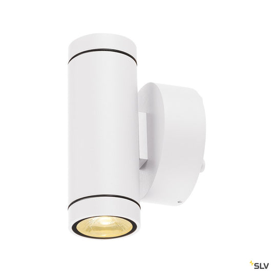 SLV GUNNSY WALL UP/DOWN Wandleuch- te, sandy white, 2x6W LED, 3000K