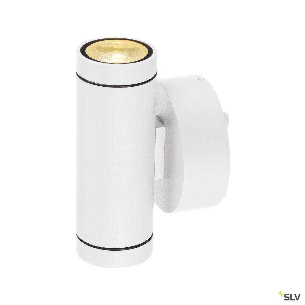 SLV GUNNSY WALL UP/DOWN Wandleuch- te, sandy white, 2x6W LED, 3000K