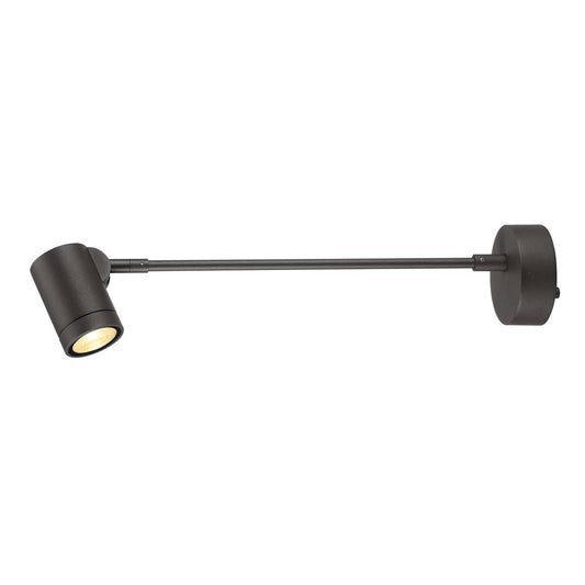 SLV GUNNSY WALL DISPLAY STRAIGHT, sandy anthracite, 8W LED, 3000K