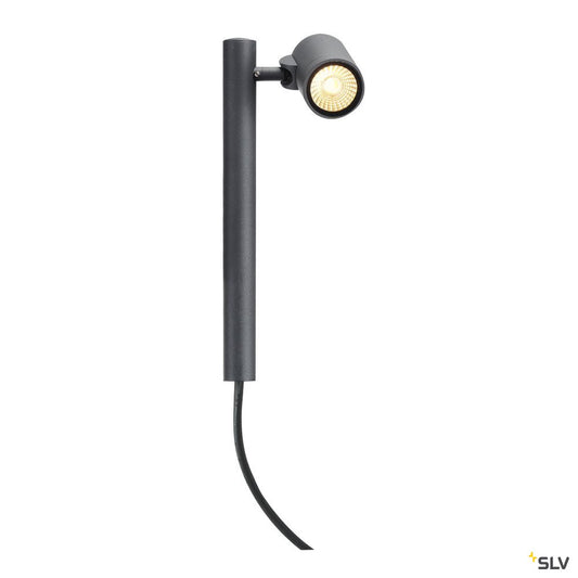 SLV GUNNSY Leuchtenkopf, single spot, sandy anthracite, 8W LED, 3000K