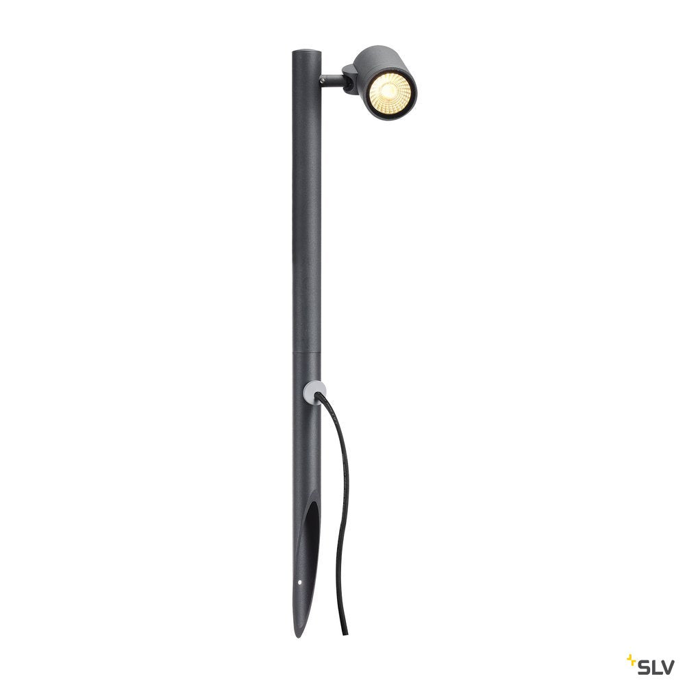SLV GUNNSY Leuchtenkopf, single spot, sandy anthracite, 8W LED, 3000K