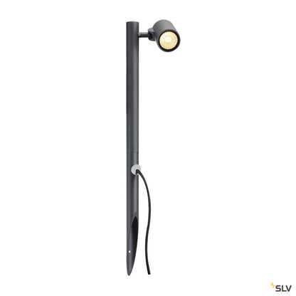 SLV GUNNSY Leuchtenkopf, single spot, sandy anthracite, 8W LED, 3000K