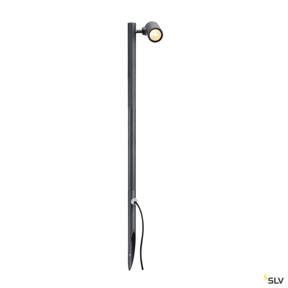 SLV GUNNSY Leuchtenkopf, single spot, sandy anthracite, 8W LED, 3000K