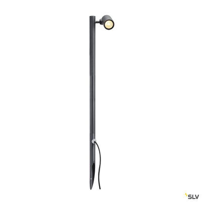 SLV GUNNSY Leuchtenkopf, single spot, sandy anthracite, 8W LED, 3000K