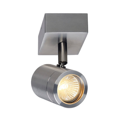 SLV SST 304 GU10 SINGLE SPOT Wand- leuchte, Edelstahl 304, GU10, max. 35W