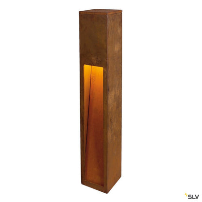 SLV RUSTY 80 LED SLOT Aussenleuchte, eisen gerostet, LED 3000K