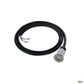 SLV DASAR LED MINI Bodeneinbau- leuchte, rund, Edelstahl 316, 2W, 3000K, 12-24V, IP67