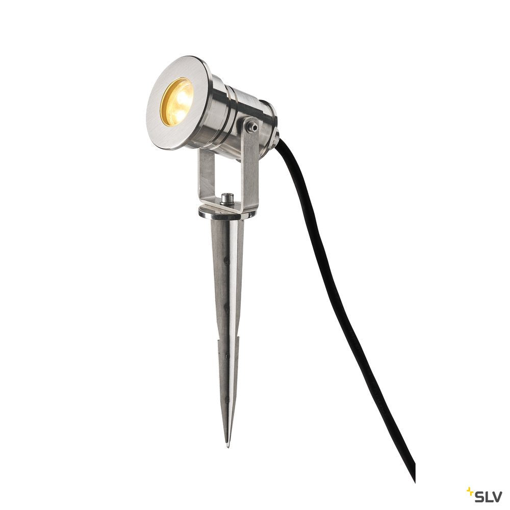 SLV DASAR PROJECTOR LED PRO, Edelstahl 316, 6W, 3000K, 230V