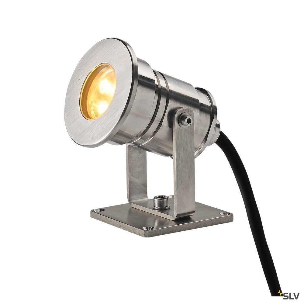 SLV DASAR PROJECTOR LED PRO, Edelstahl 316, 6W, 3000K, 230V