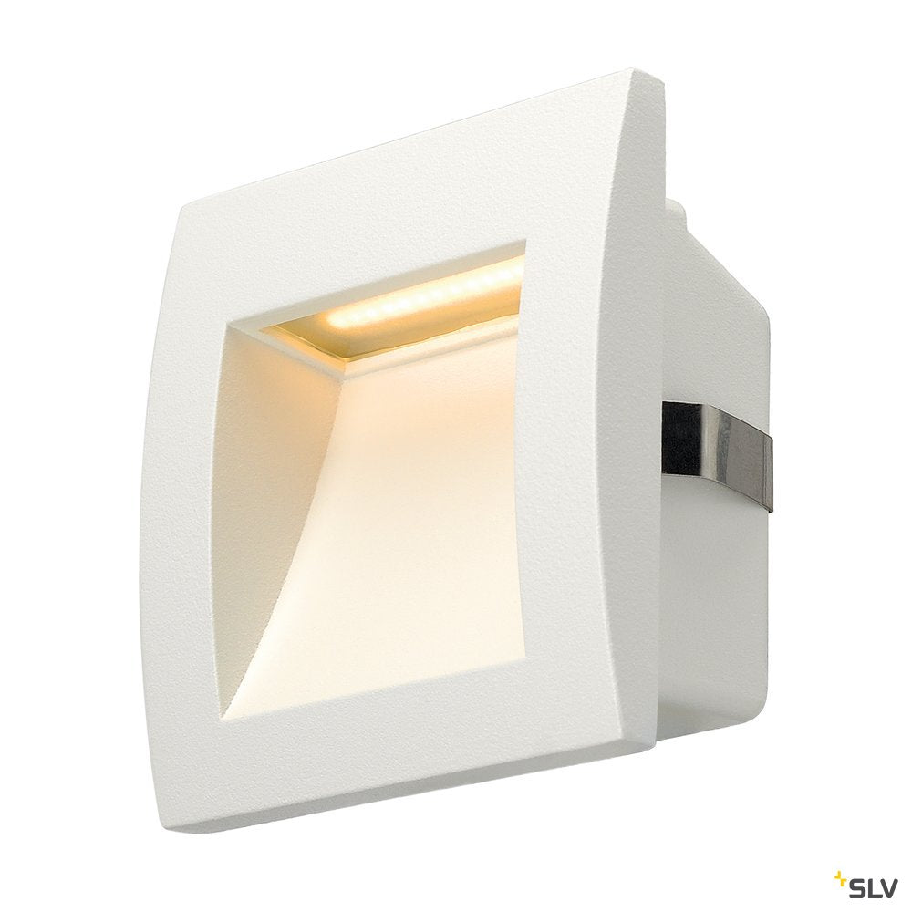 SLV DOWNUNDER OUT LED S Wand- einbauleuchte, weiss