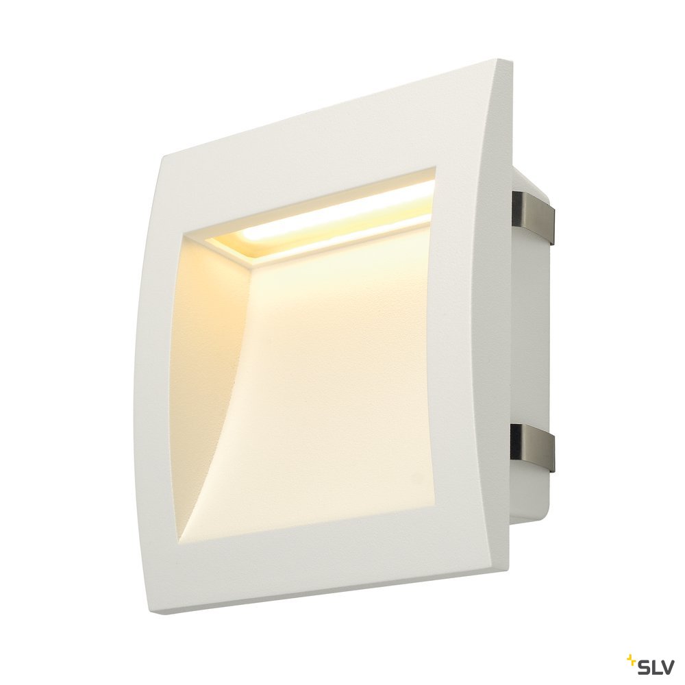 SLV DOWNUNDER OUT LED L Wand- einbauleuchte, weiss