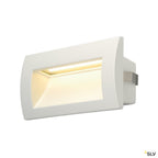 SLV DOWNUNDER OUT LED M Wand- einbauleuchte, weiss