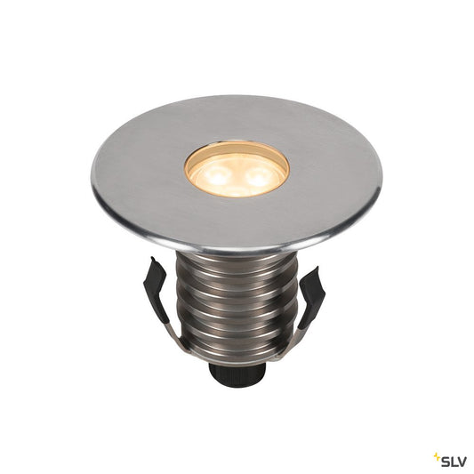 SLV DASAR PREMIUM HV, Bodeneinbau- leuchte, rund, 6W, 60°, 3000K