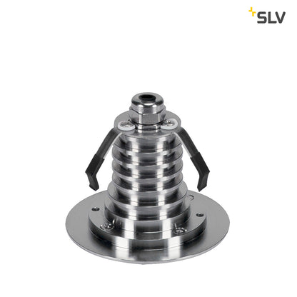 SLV DASAR Premium LED 100, Boden-einbauleuchte, rund, 6W, 60°,3000K