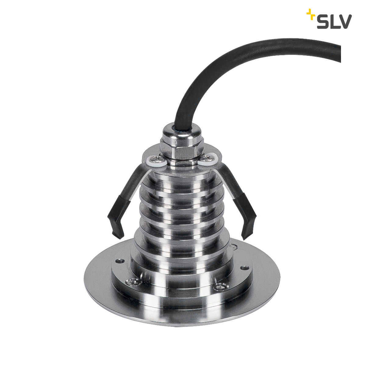 SLV DASAR Premium LED 100, Boden-einbauleuchte, rund, 6W, 60°,3000K