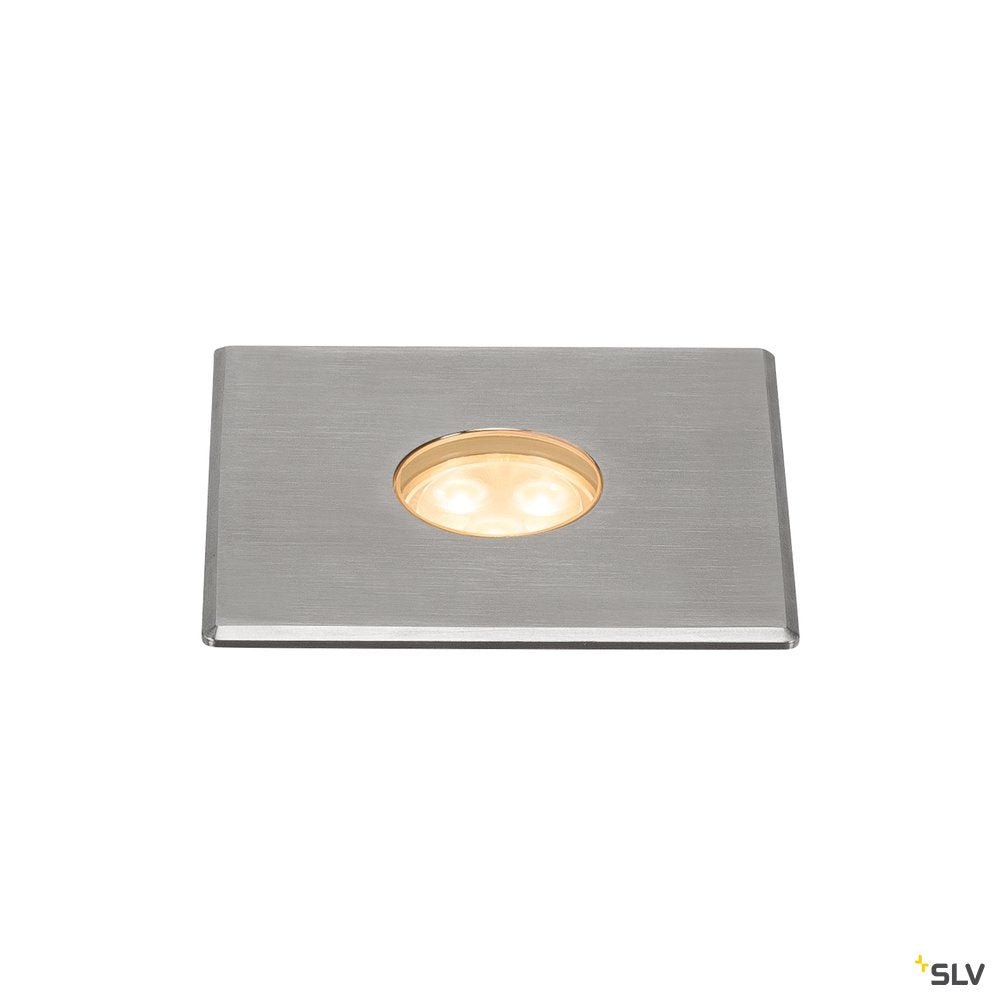 SLV DASAR PREMIUM HV, Boden- einbauleuchte, eckig, 6W, 24°, 3000K