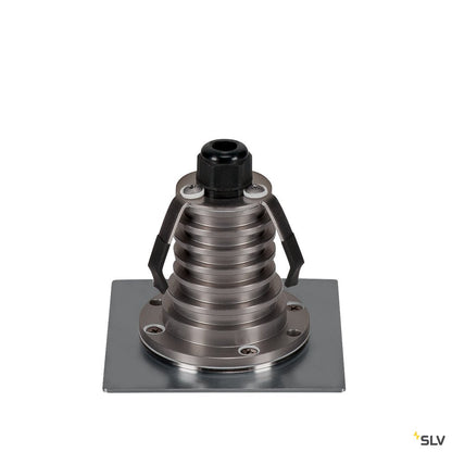 SLV DASAR PREMIUM HV, Boden- einbauleuchte, eckig, 6W, 24°, 3000K