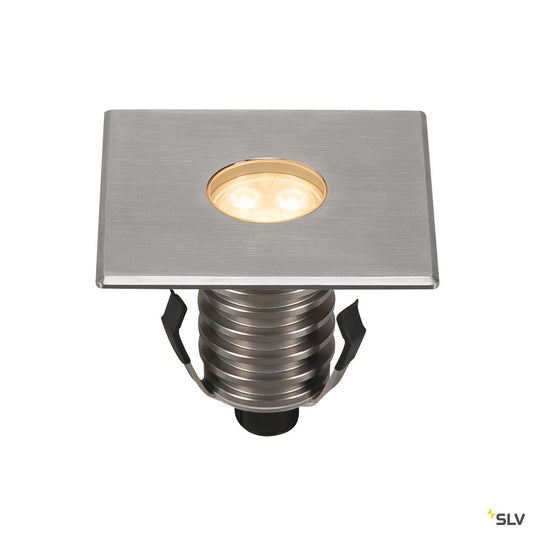 SLV DASAR PREMIUM HV, Boden- einbauleuchte, eckig, 6W, 60°, 3000K