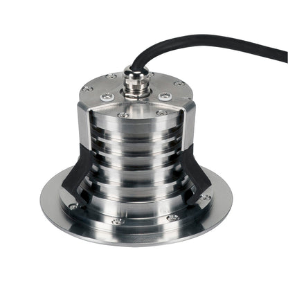 SLV DASAR PREMIUM HV PRO, Boden- einbauleuchte, rund, 17W, 24°, 3000K