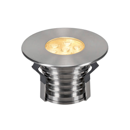 SLV DASAR PREMIUM HV PRO, Boden- einbauleuchte, rund, 17W, 24°, 3000K