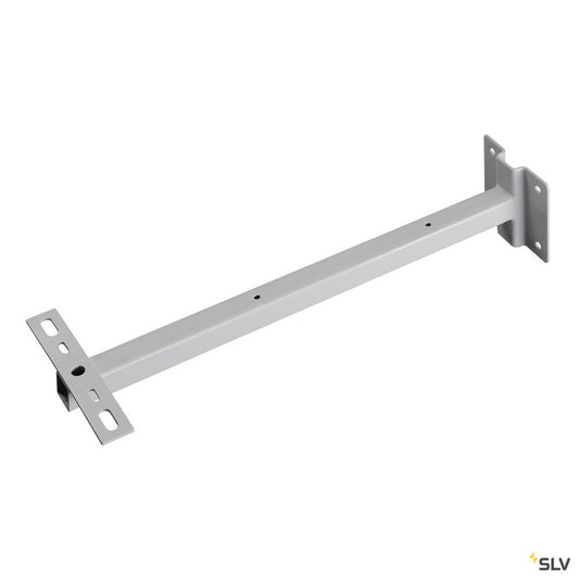 SLV Verlängerungsstab für Outdoor Beam und Zyklop Strahler, silber, 50cm