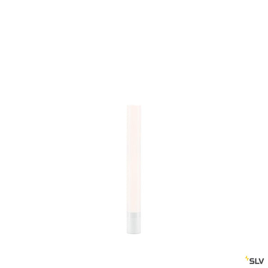 SLV LIGHT PIPE, Wege- und Standleuchte, LED, 2700K, weiß, Ø/H 10/90 cm