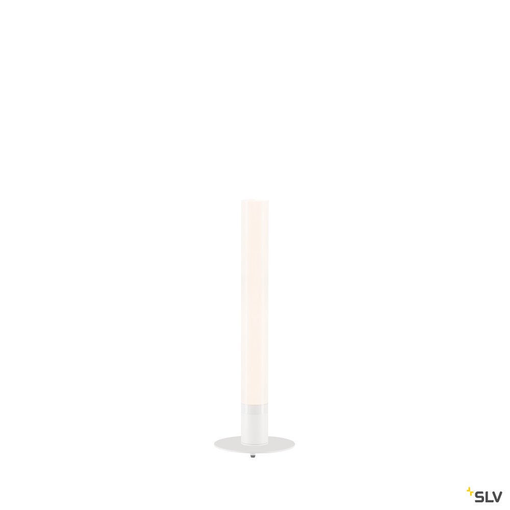 SLV LIGHT PIPE, Wege- und Standleuchte, LED, 2700K, weiß, Ø/H 10/90 cm