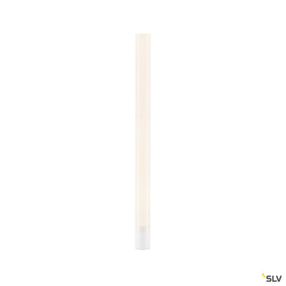 SLV LIGHT PIPE, Wege- und Standleuchte, LED, 2700K, weiß, Ø/H 10/140 cm