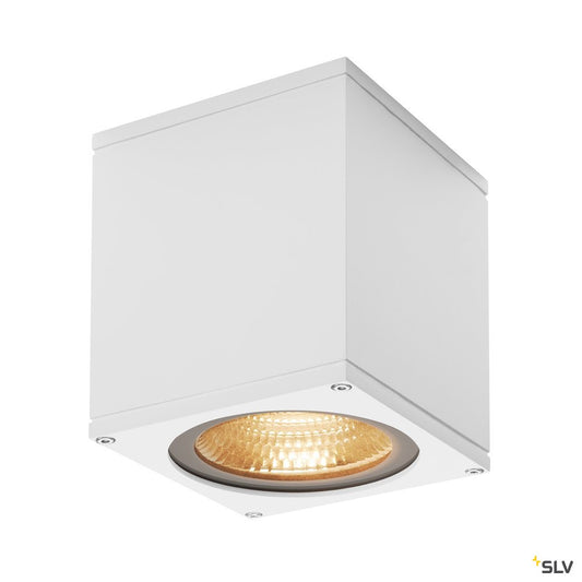 SLV BIG THEO CEILING, Outdoor Deckenleuchte, LED, 3000K, weiß