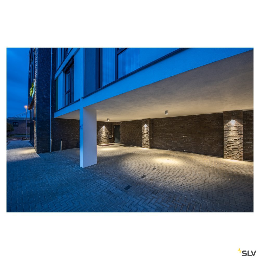 SLV BIG THEO CEILING, Outdoor Deckenleuchte, LED, 3000K, weiß