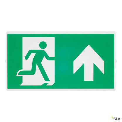 SLV P-LIGHT Emergency Series Stair Signs for Exit Wall, Ceiling, Pendant, small, green