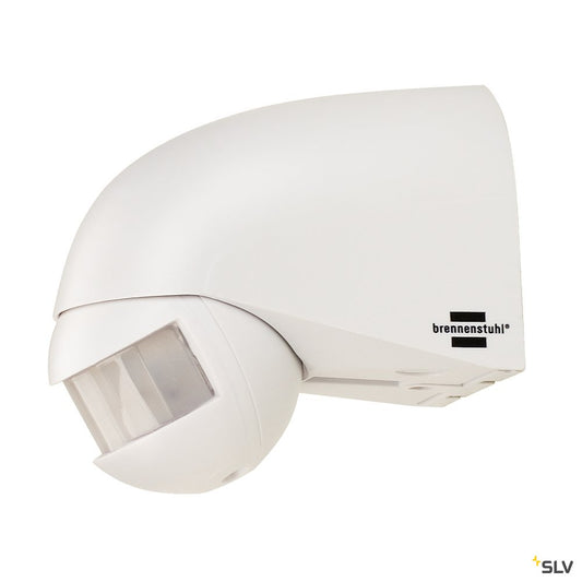 SLV Bewegungsmelder Infrarot IP44, weiss