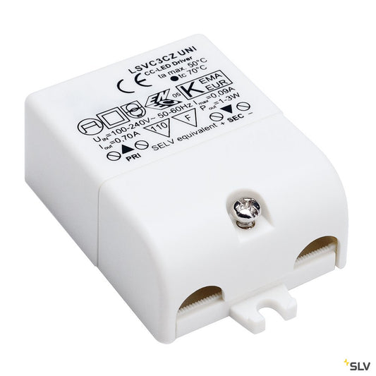 SLV LED TREIBER 3W, 700mA, inkl. Zugentlastung
