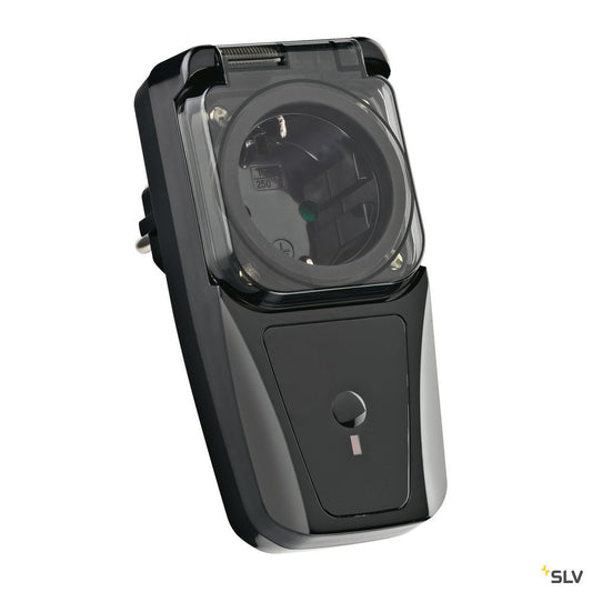 SLV Funksteckdose Outdoor, IP44, max. 3500 Watt