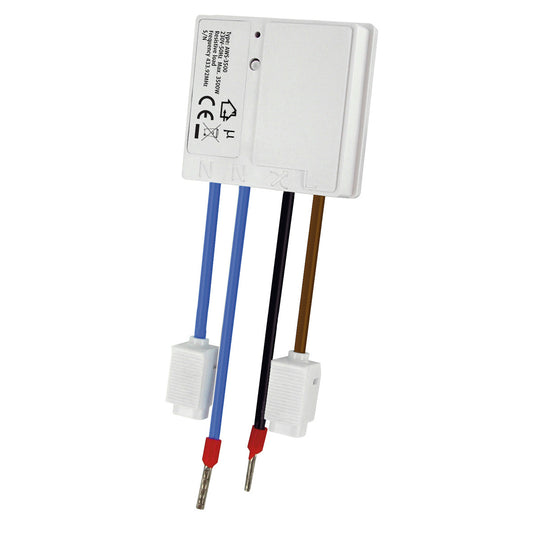 SLV Funk Schaltermodul zur Schaltung von Unterputz- steckdosen, max. 3500 Watt
