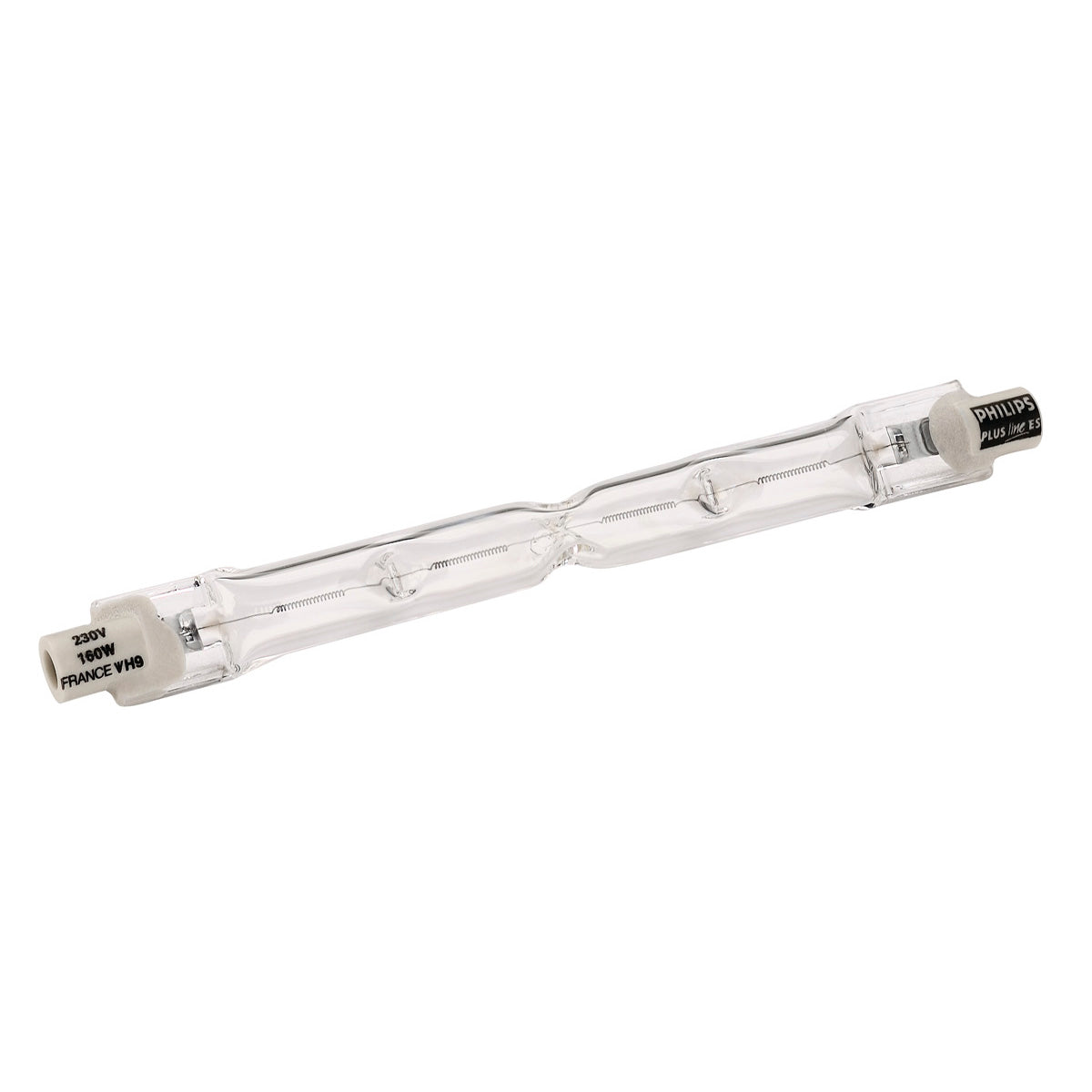 SLV Quarzhalogenlampe, Philips Plusline ES R7s, 118mm, 160W, klar