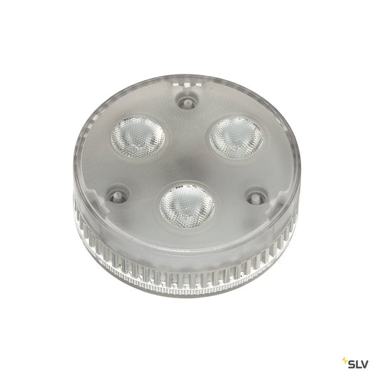 SLV GX53 LED Leuchtmittel, 3x1,4W, warmweisse LED, 35° Abstrahl- winkel