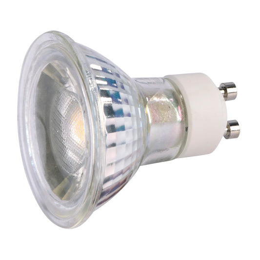 SLV LED GU10 Leuchtmittel, 6W, COB LED, 38°, 2700K, nicht dimmbar