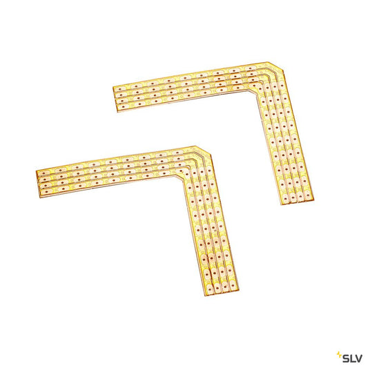 SLV 90° Lötecken für FLEXLED ROLL RGB 24V, max. 2A, 2 Stück