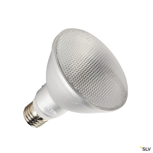 SLV PAR30 Retrofit COB LED Leucht- mittel, E27, 3000K, anodized aluminium