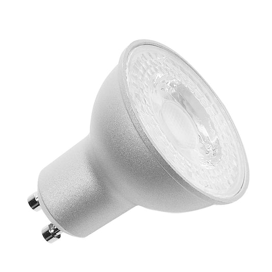 SLV QPAR51 Retrofit LED Leucht- mittel, 10W, GU10, 2700K, 370 lm, dimmbar, silbergrau