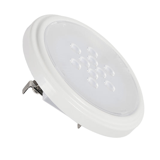 SLV QR111 Retrofit LED Leucht- mittel, G53, 2700K, 40°, weiss