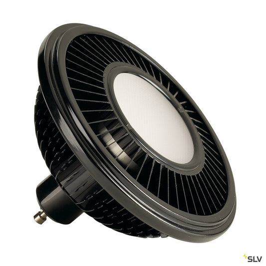 SLV LED ES111 Leuchtmittel, schwarz, 17W, 140°, 2700K, dimmbar